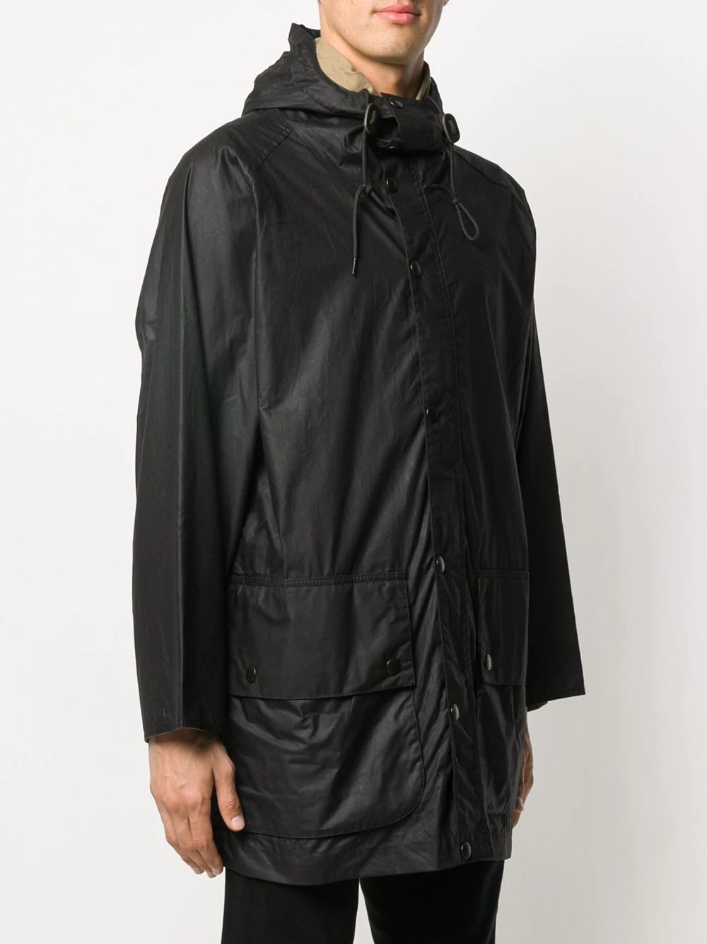 hiking wax jacket - 3