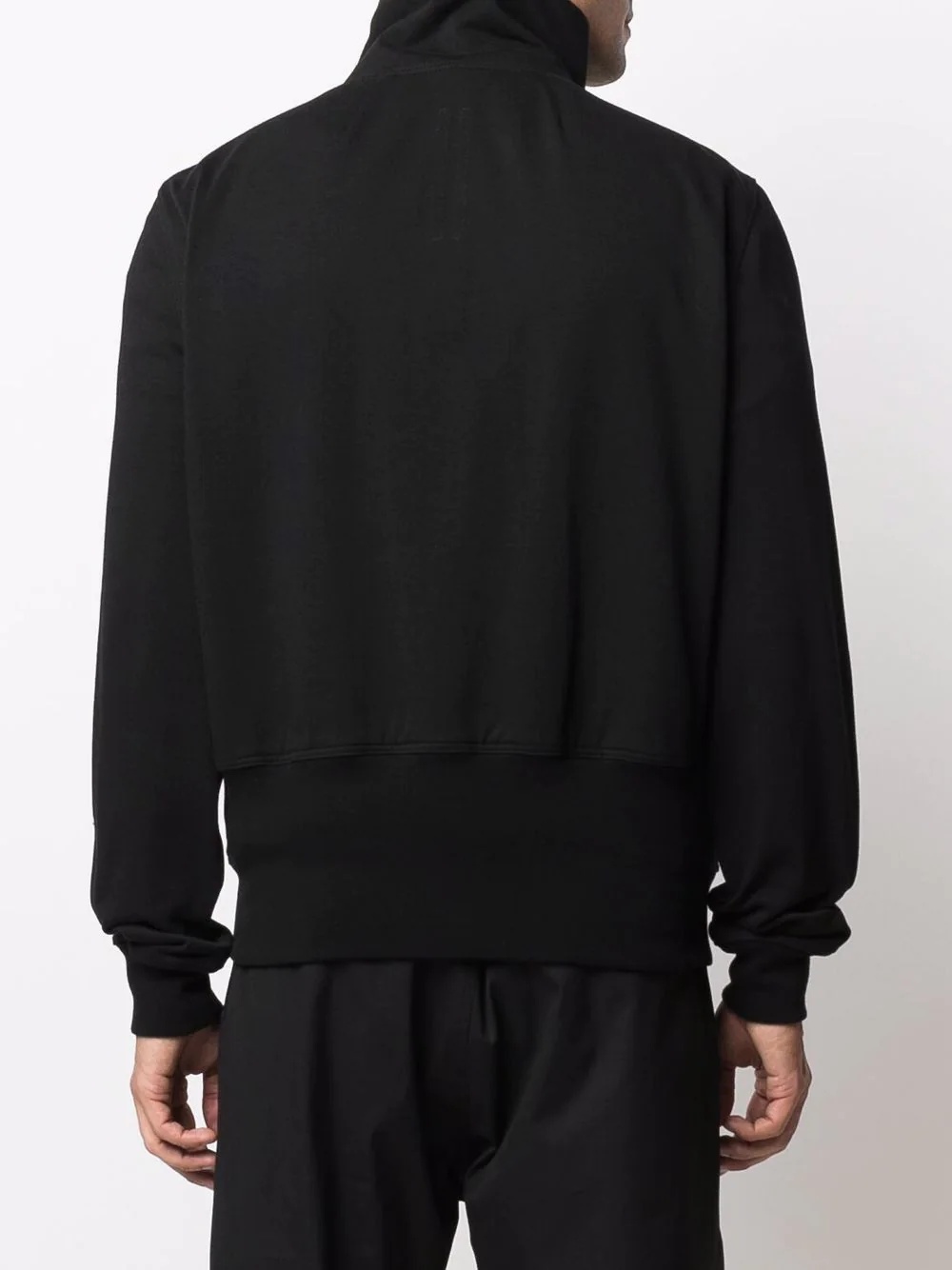 zip-up funnel neck jacket - 4