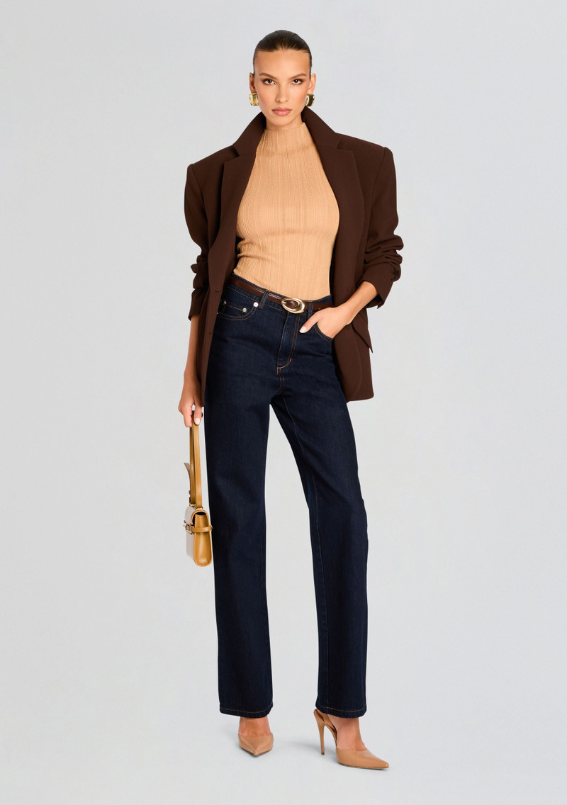 RETROFÊTE BROOKLYN HIGH RISE STRAIGHT JEAN outlook