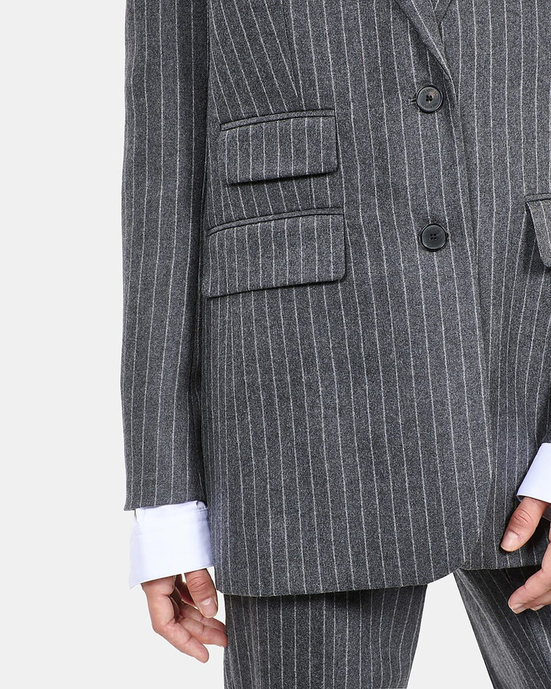 STRIPED SUIT JACKET 6