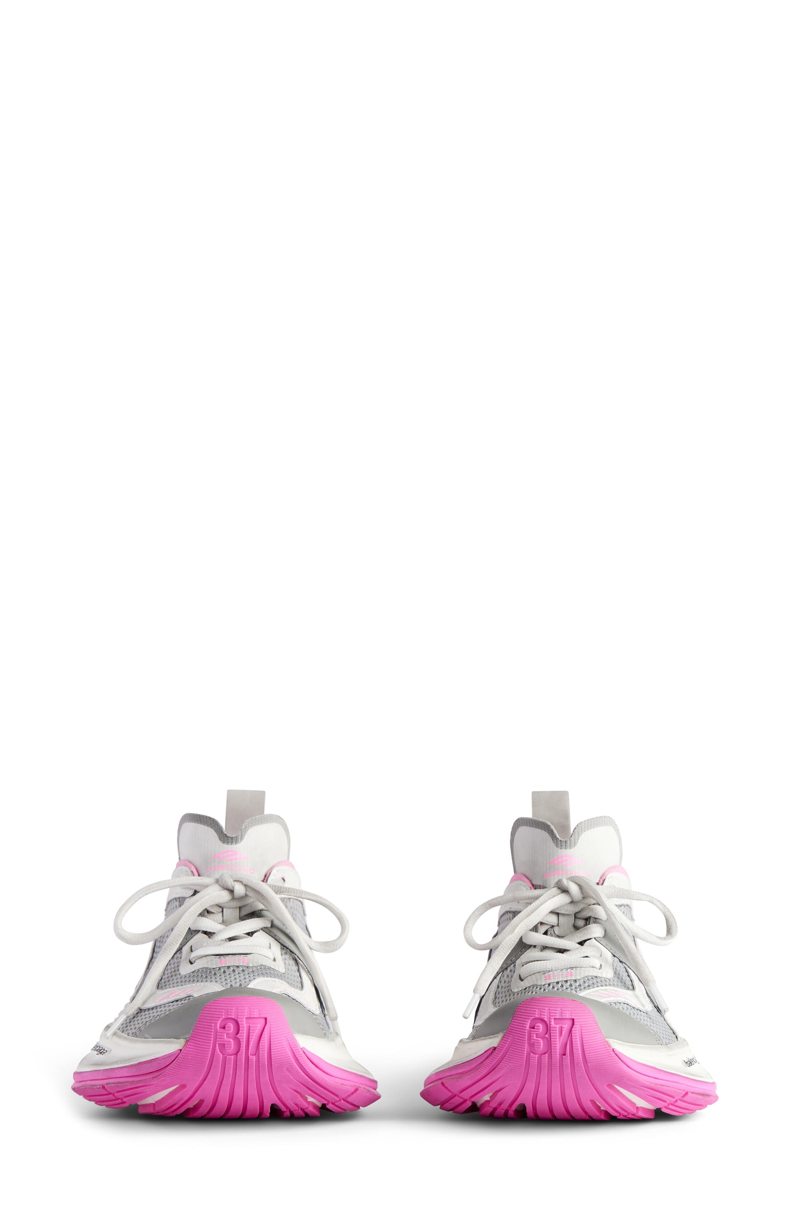 Balenciaga Circuit Sneaker in Grey/Pink at Nordstrom - 3