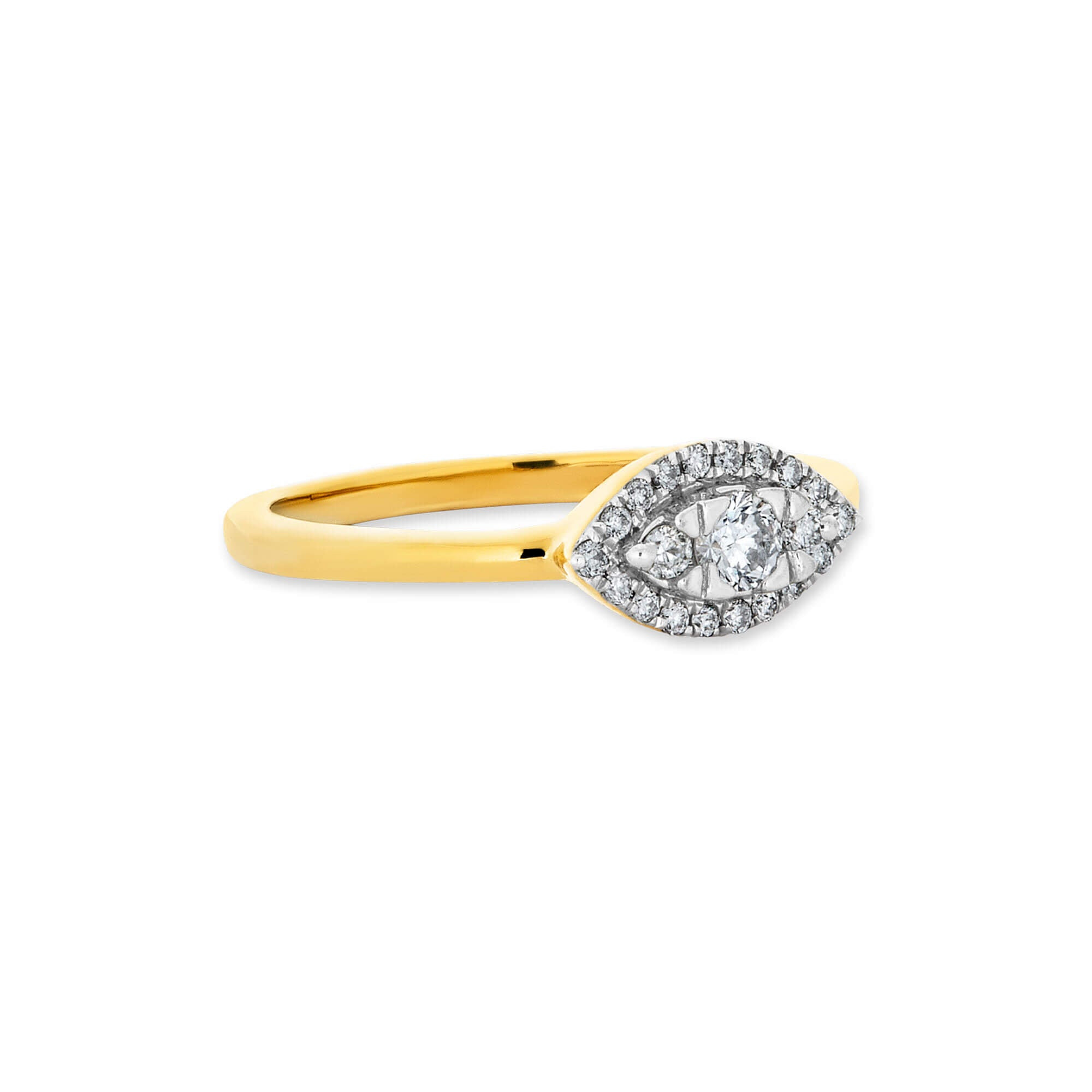 Diamond Muse Halo Ring - 3