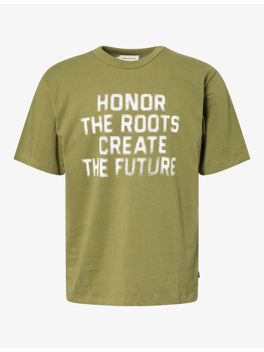 Honor The Roots Graphic Cotton T-Shirt - 1