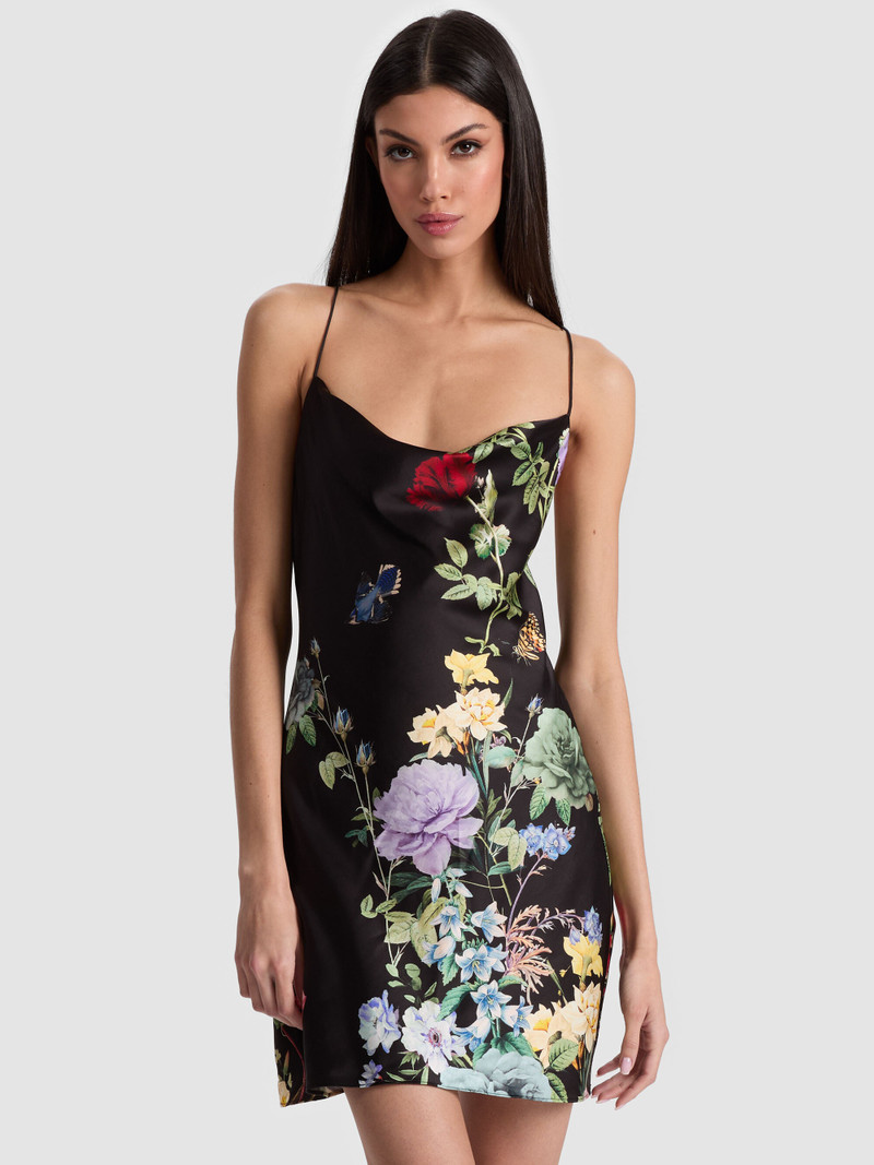 HARMONY COWL BACK SLIP DRESS 5