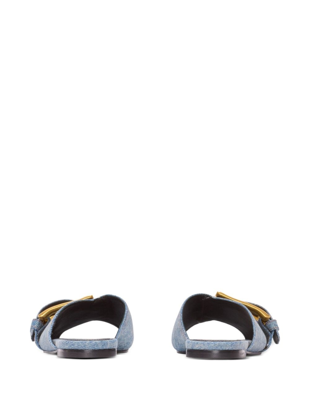 Anthem flat denim sandals - 3