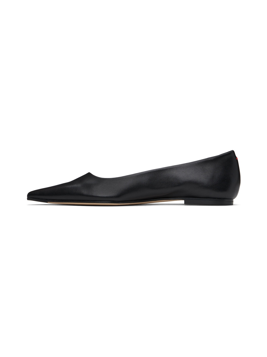 Black Cassy Ballerina Flats - 3