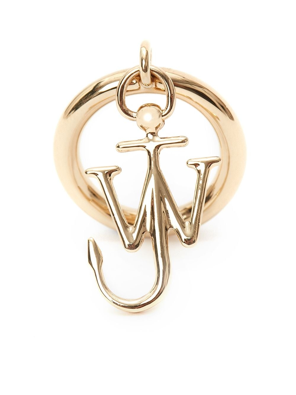 JW Anchor charm ring - 1