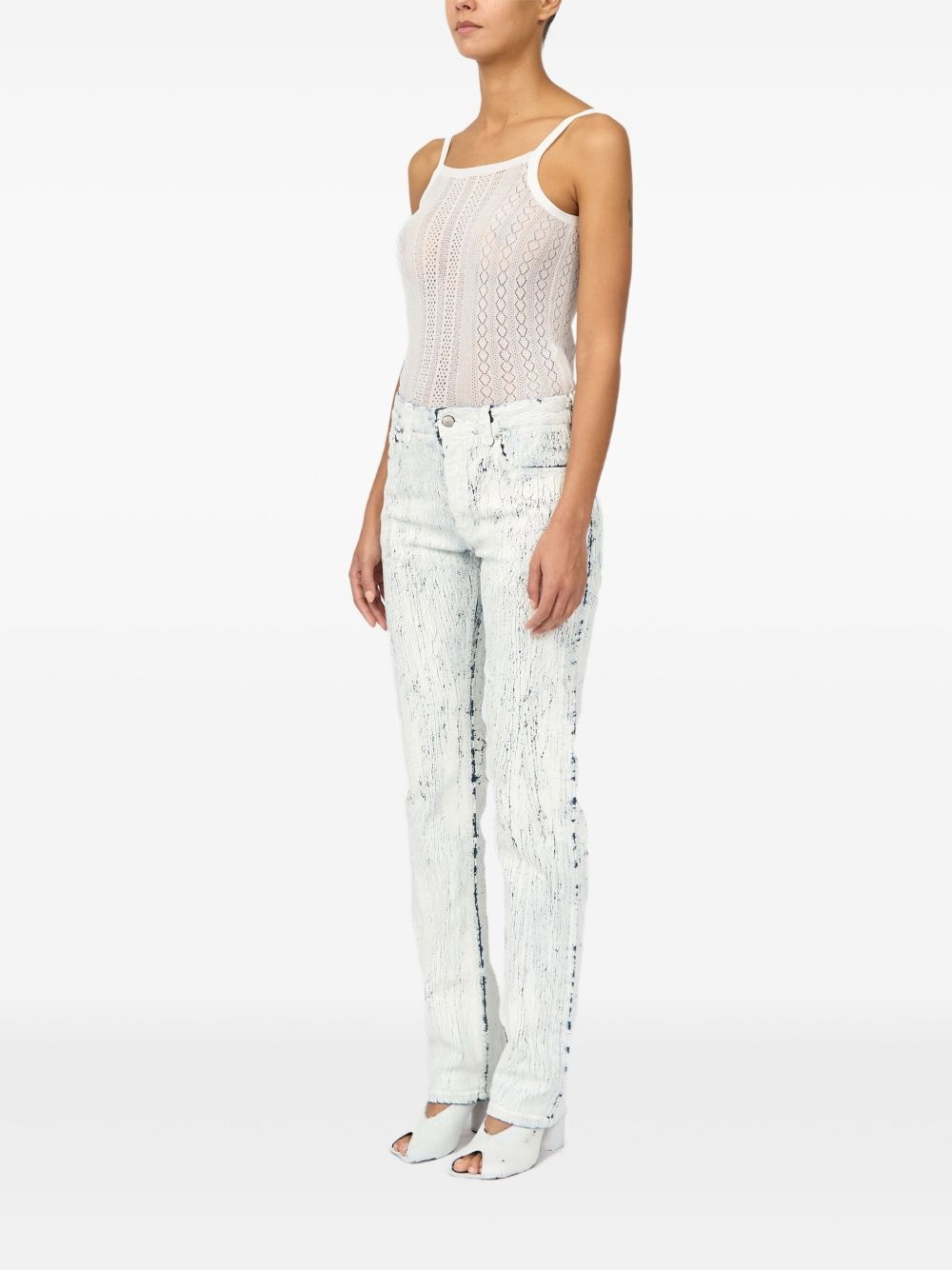 coated jeans - 4