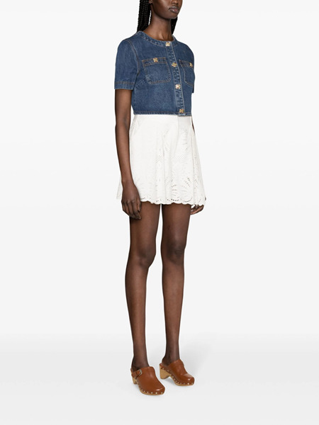 Broderie anglaise shorts - 3