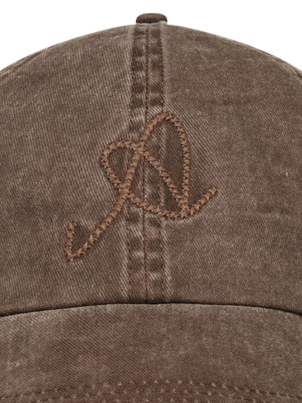 The Scrible A embroidered baseball cap - 3