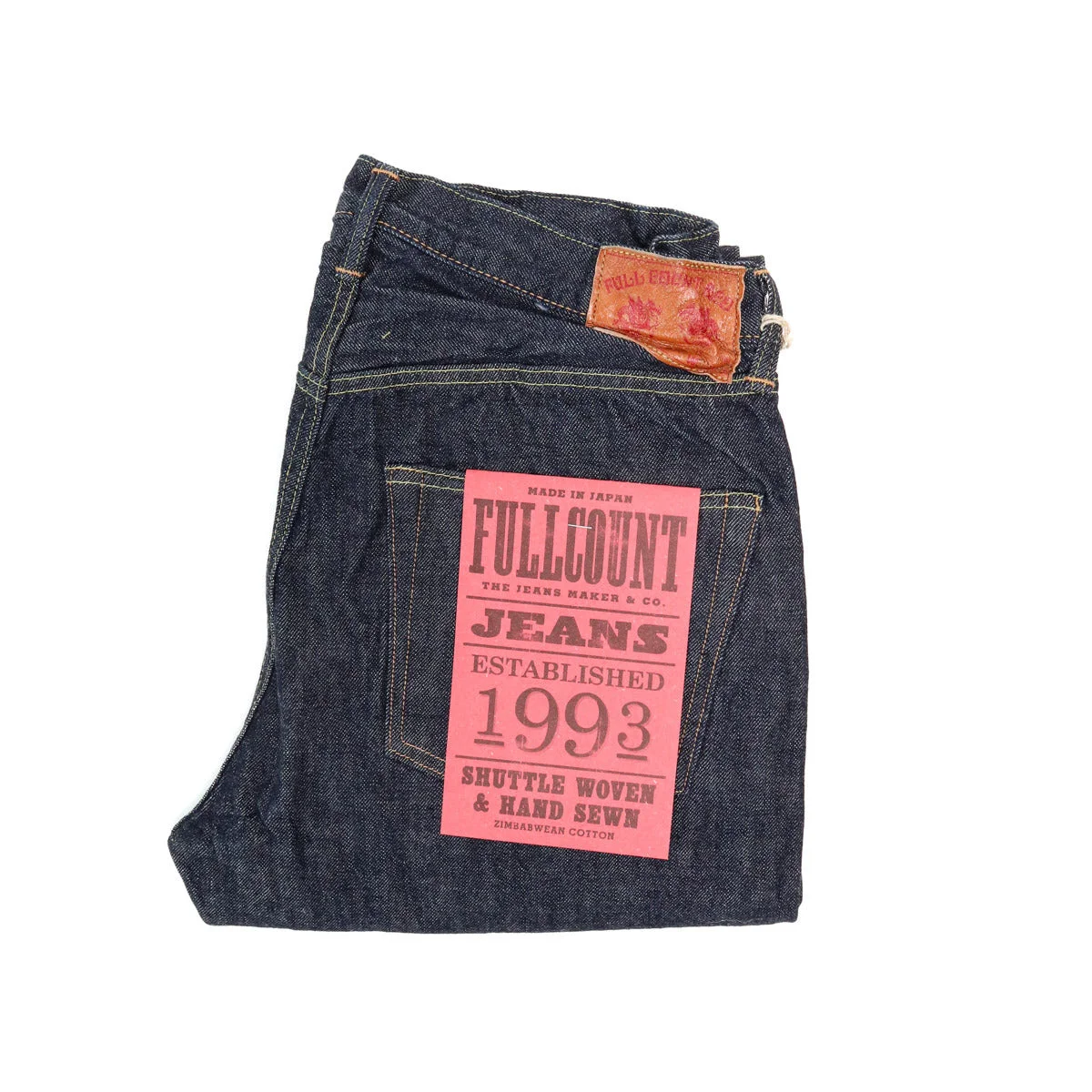 1110W Tapered Selvedge Denim 13.7oz One Wash Indigo - 1