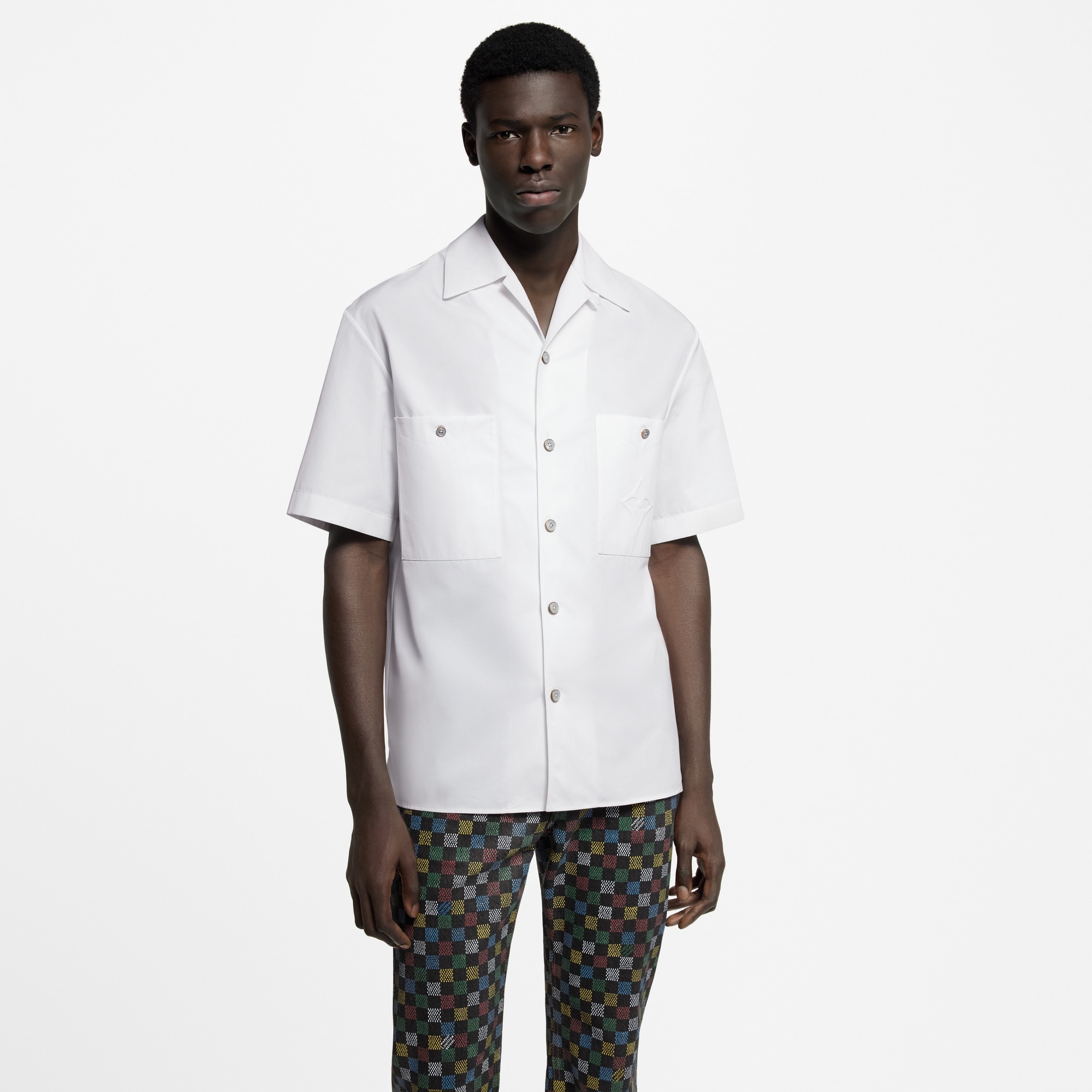 Signature Short-Sleeved Cotton Shirt - 2
