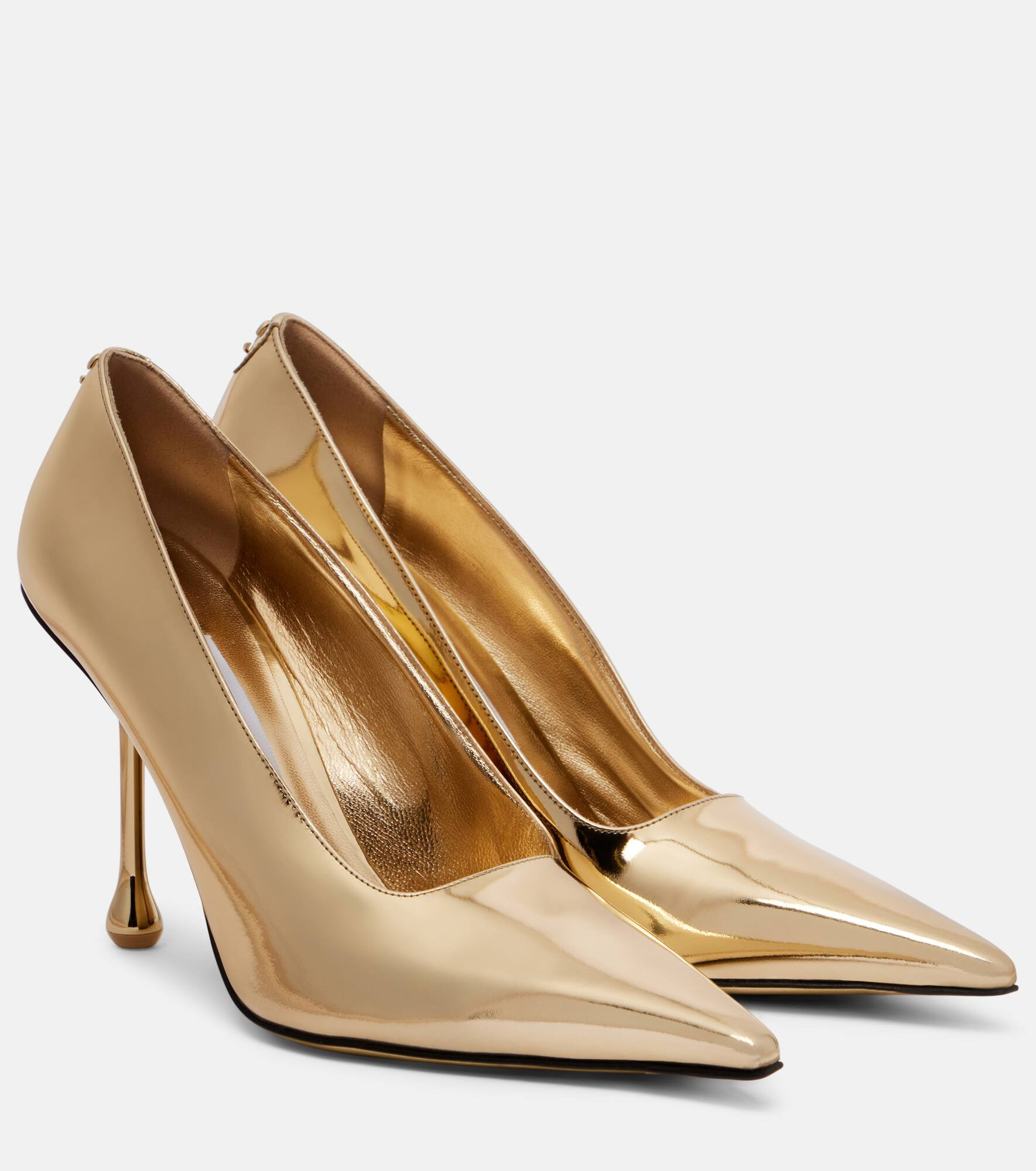 Ixia 95 mirrored leather pumps - 1