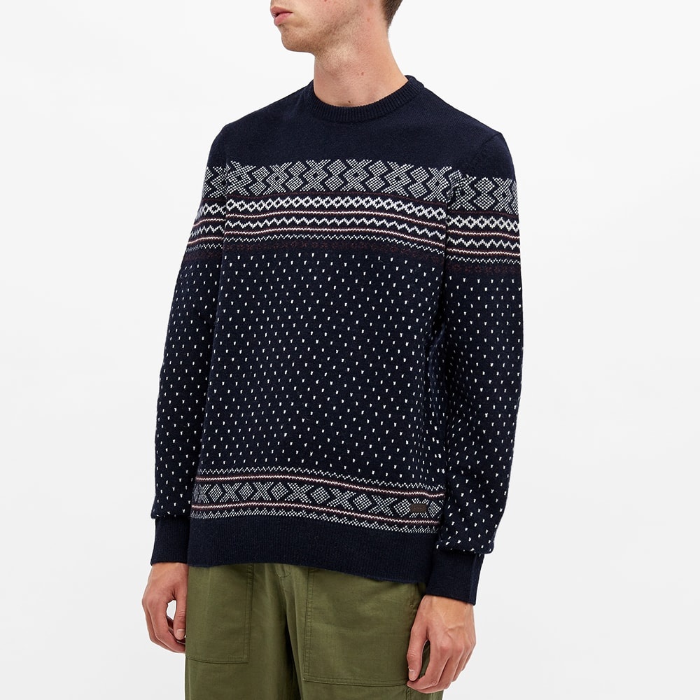 Barbour Essential Fair Isle Crew Knit - 4