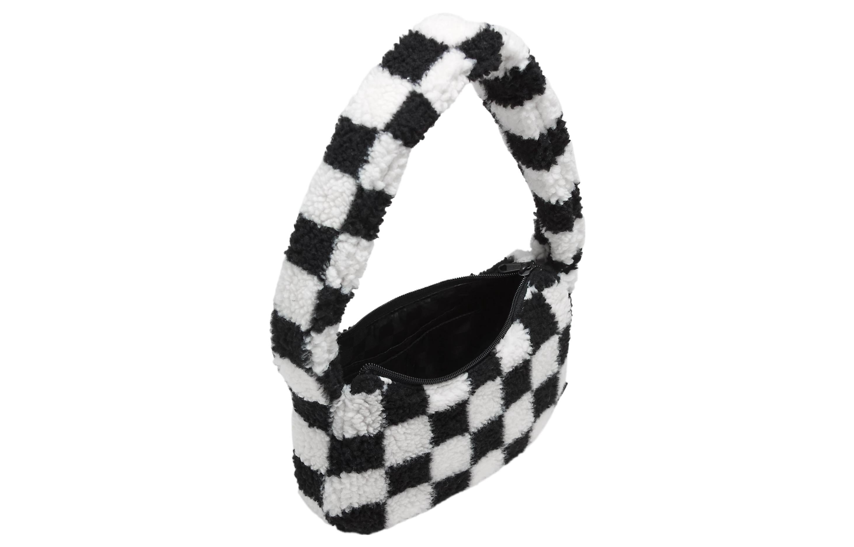Vans Half Pipe Shoulder Bag 'Black Marshmallow' VN000F5G1KP - 3