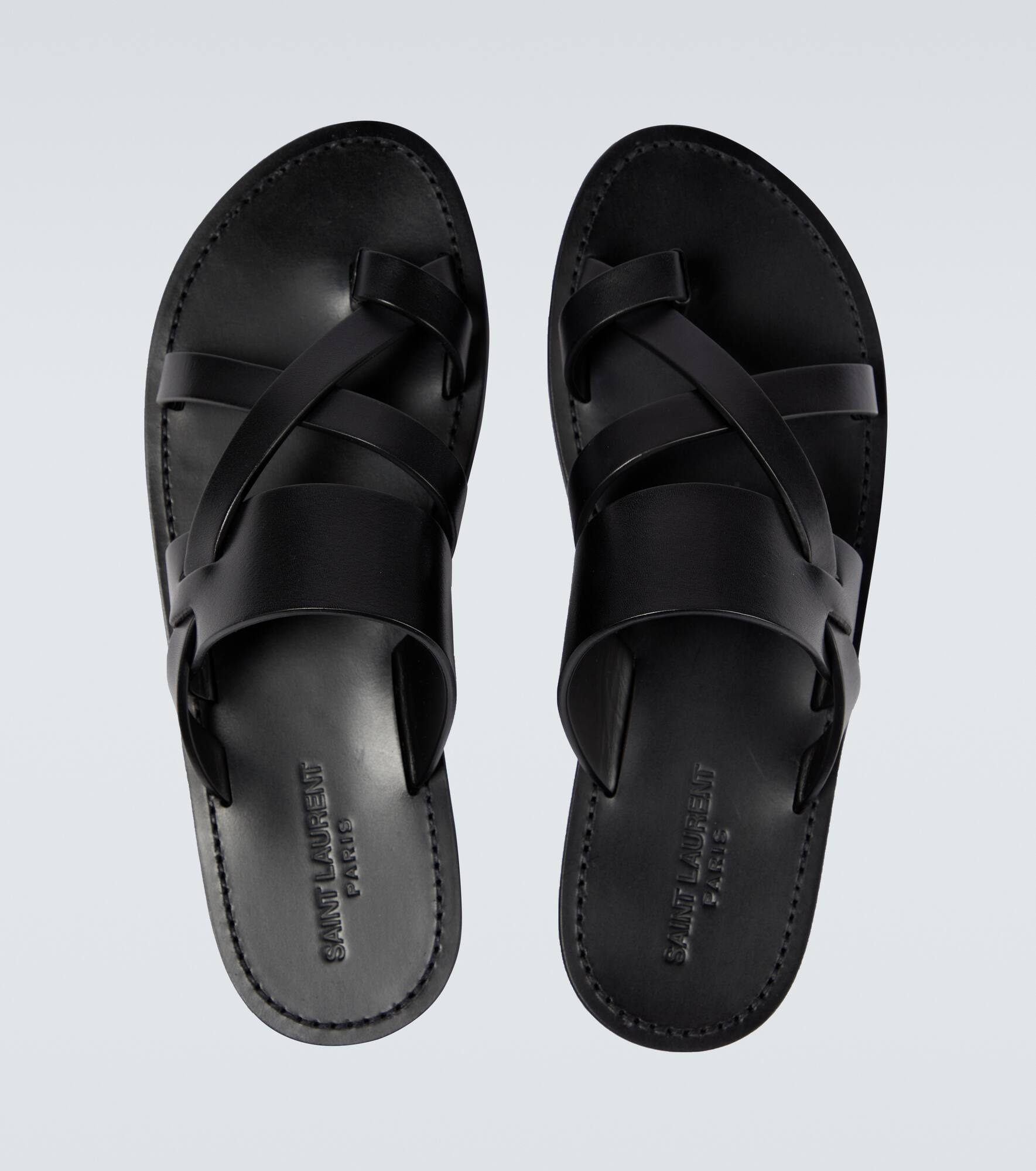 Culver leather sandals - 4