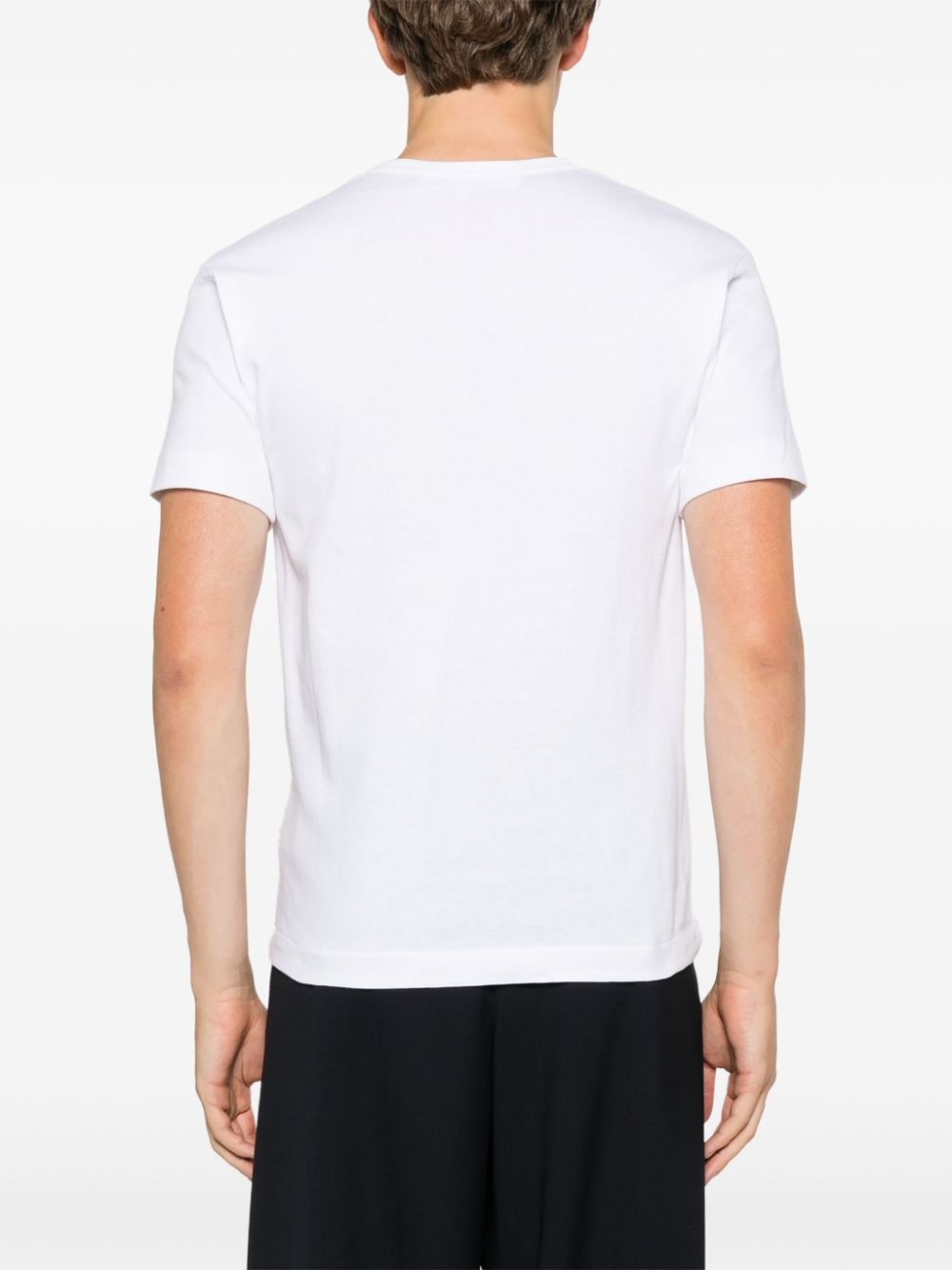 heart-print cotton T-shirt - 4
