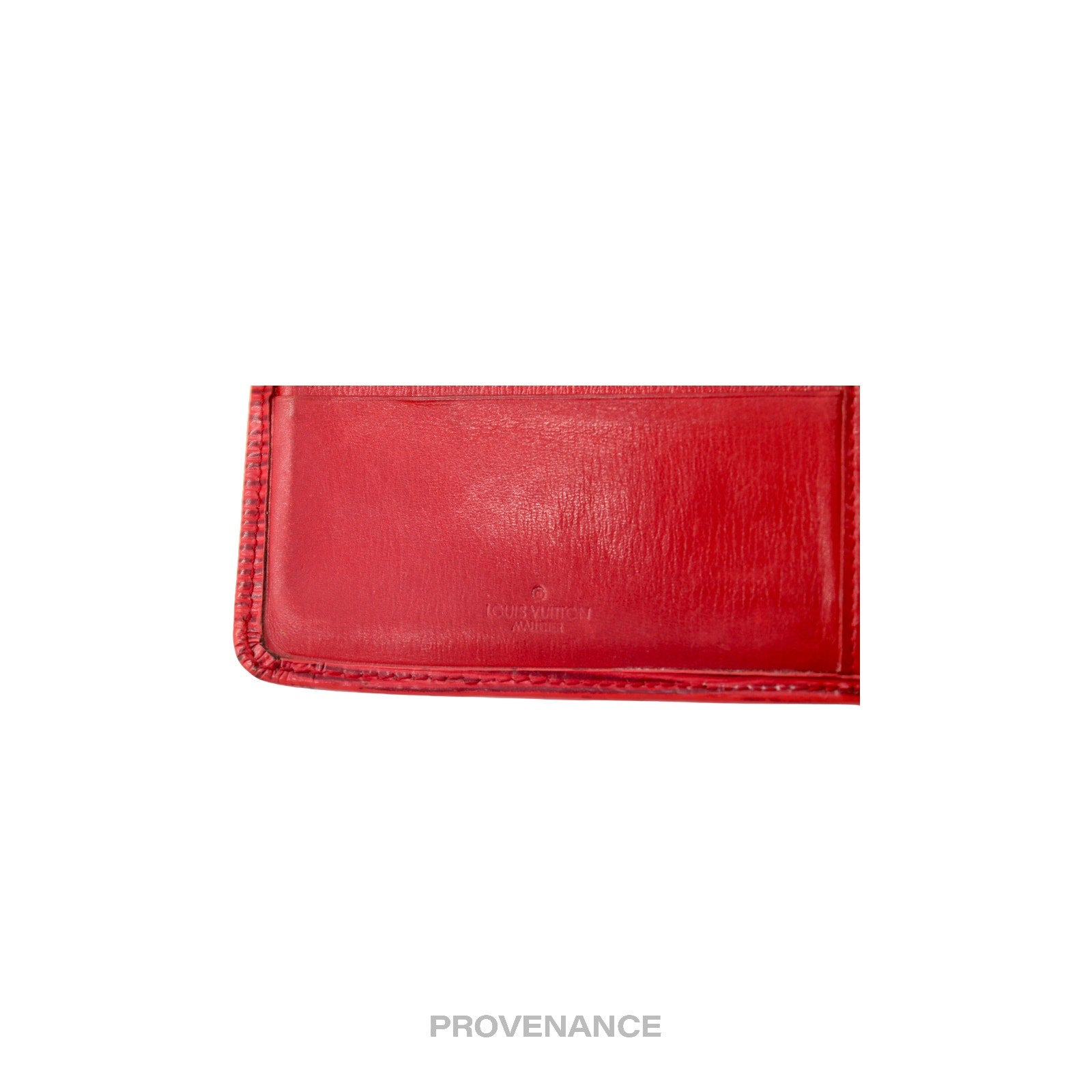 Louis Vuitton MALLETIER Marco Wallet - Red Epi Leather - 7