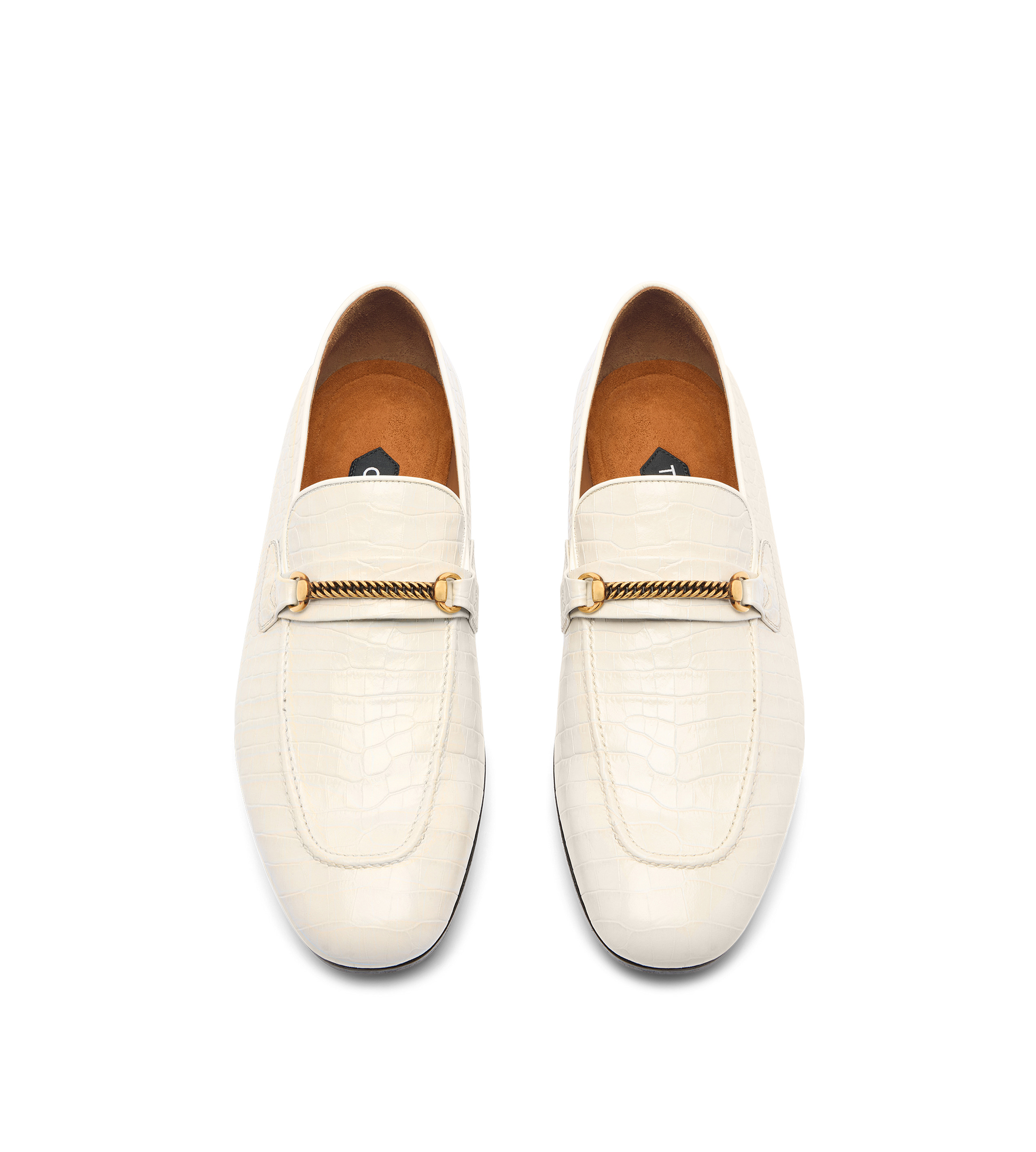 PRINTED CROC GIGI CHAIN LOAFER - 2