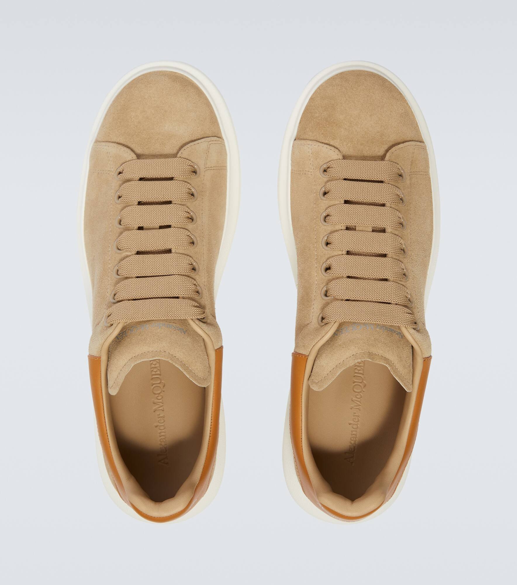 Oversized suede sneakers - 4