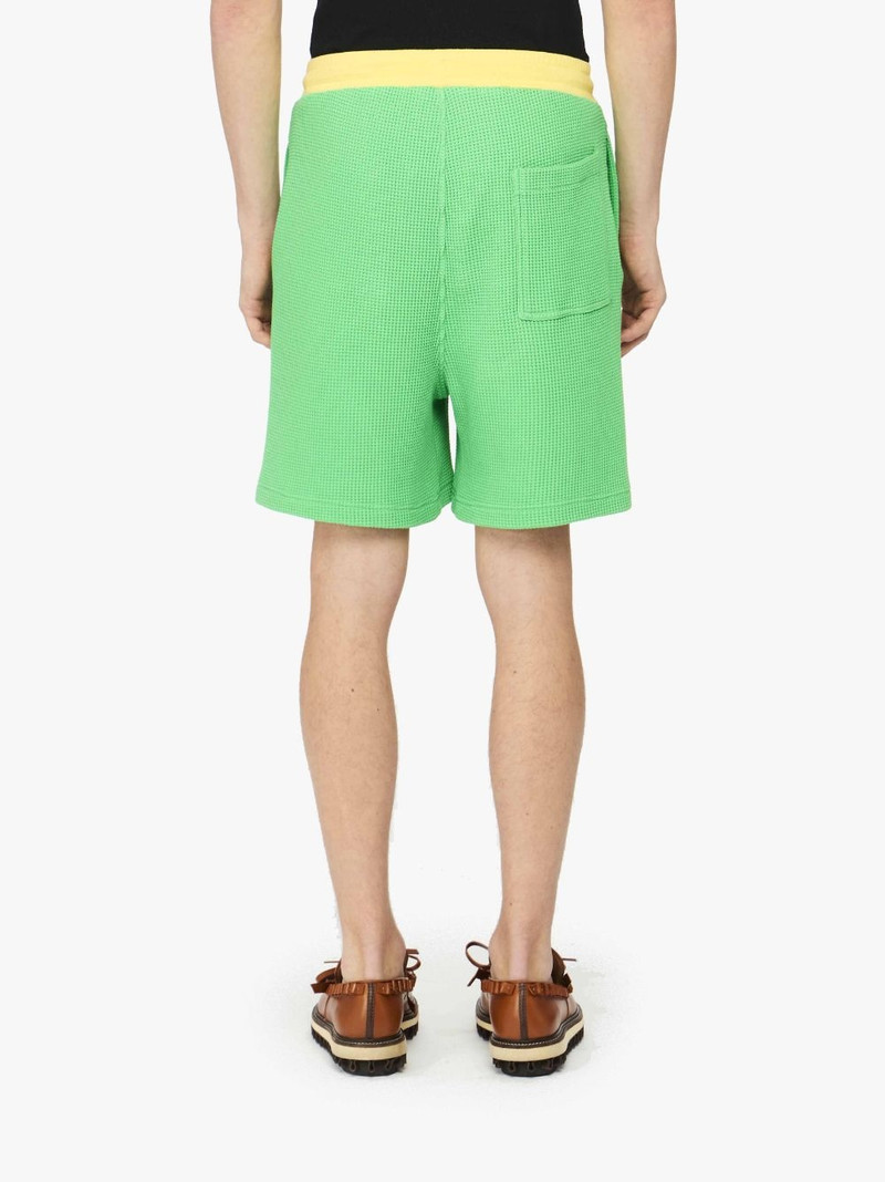CONTRAST WAFFLE SHORTS 3