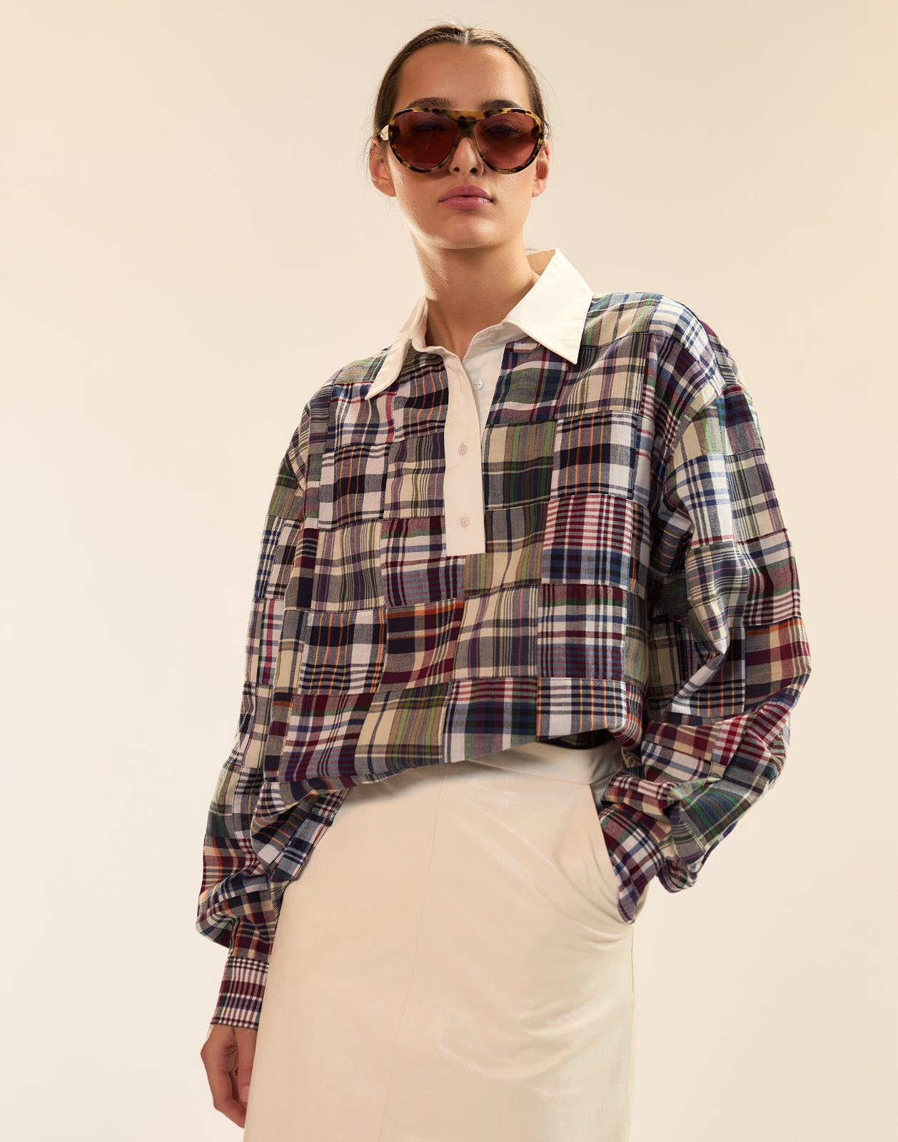 Marisol Madras Rugby Shirt - 7
