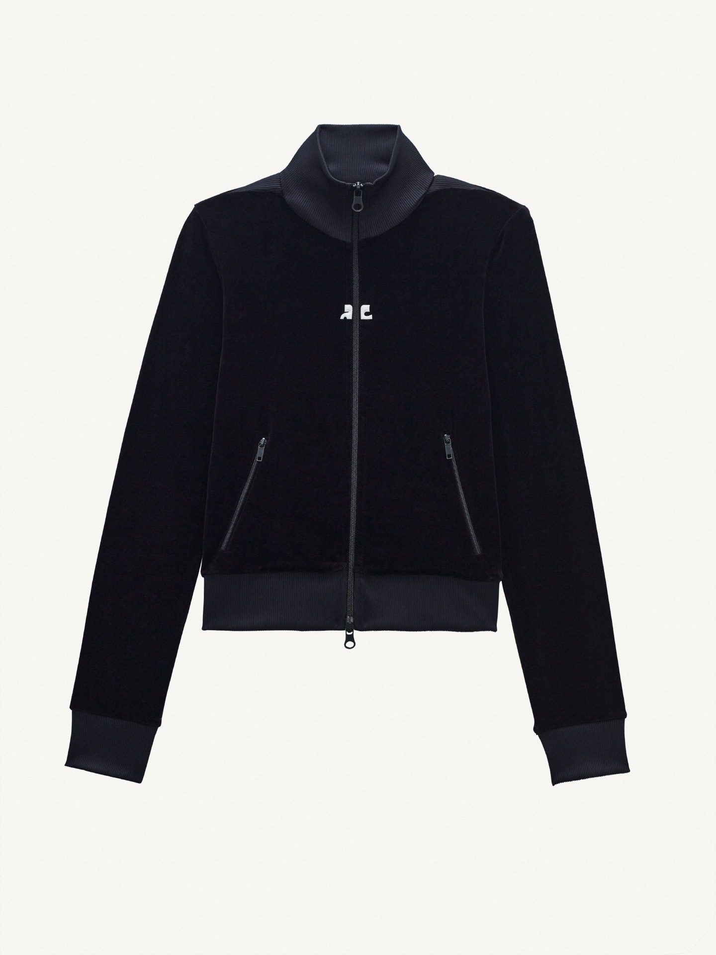 ポリエステル100%Courrèges VELVET JOGGING JACKET - トップス