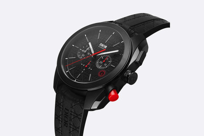 Dior Chiffre Rouge Black Ultramatte Chronograph outlook