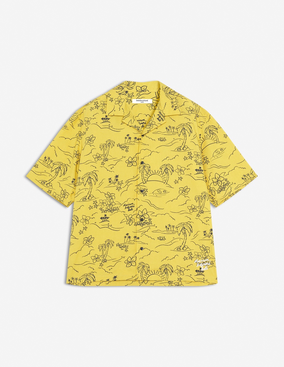 “TROPICAL PALM” RESORT SHIRT - 1