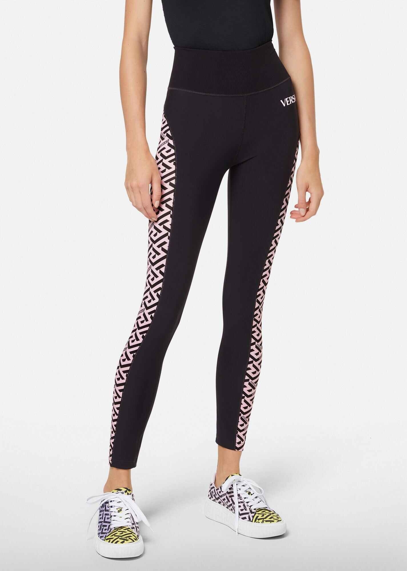 Greca Signature Accent Gym Leggings - 2