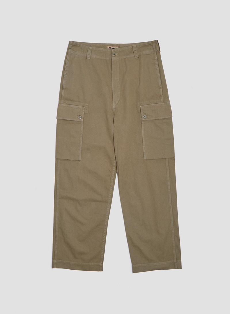Dutch Pant Cotton Twill in Army 1