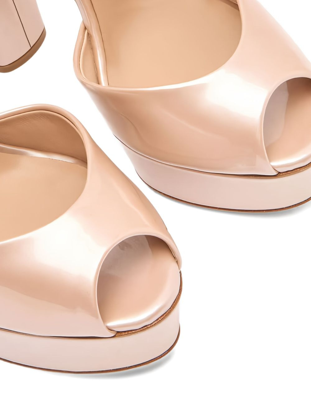 140mm Flora platform sandals - 3