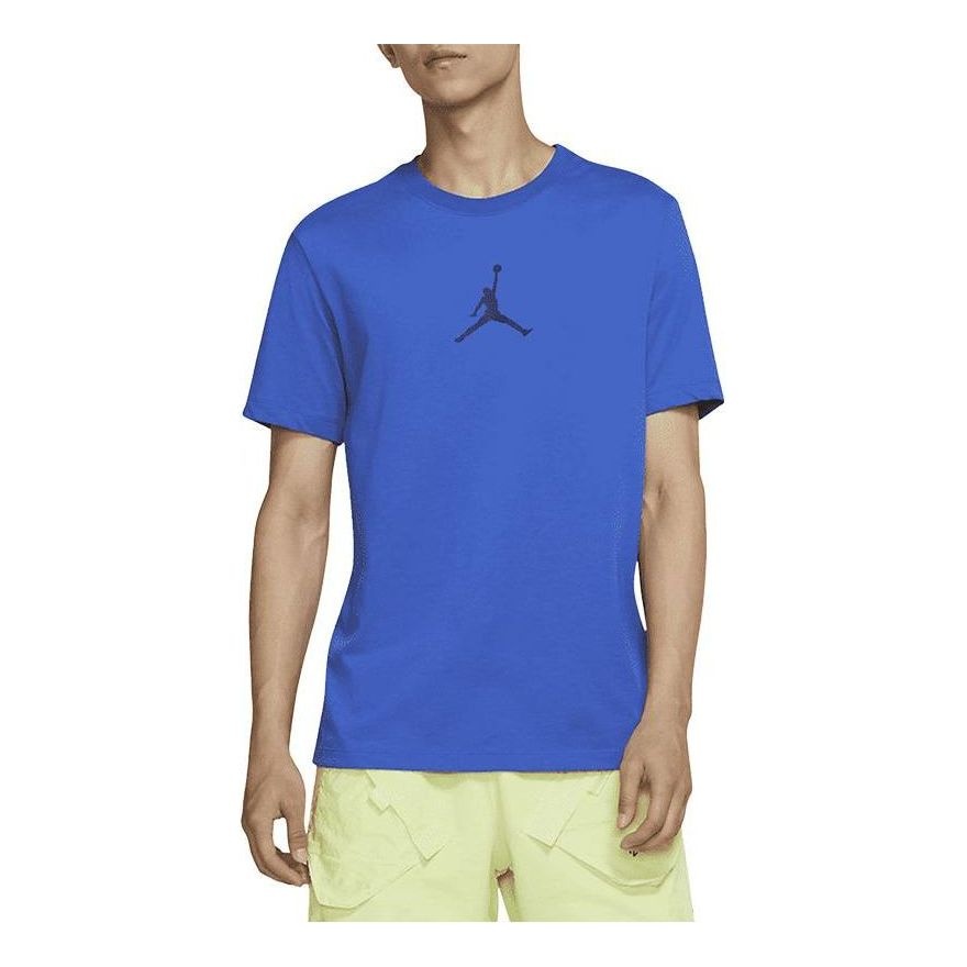 Air Jordan Jumpman Logo T-shirt 'Blue' CW5191-480 - 1