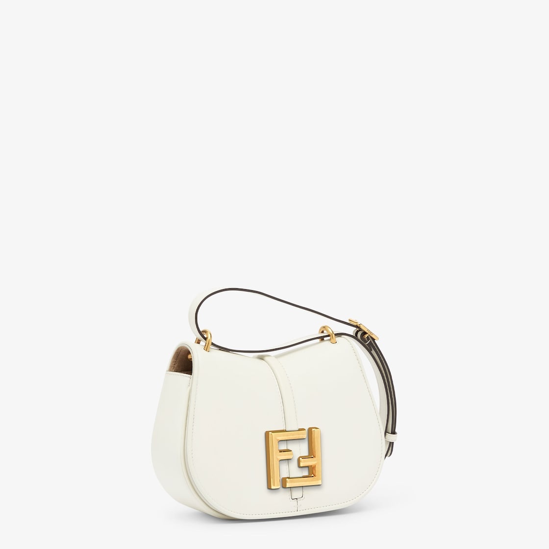 ショルダーバッグ・ポシェット FENDI WHITE LEATHER MINI CMON CROSSBODY BAG Fendi - C'mon leather mini crossbody bag White - The Corner