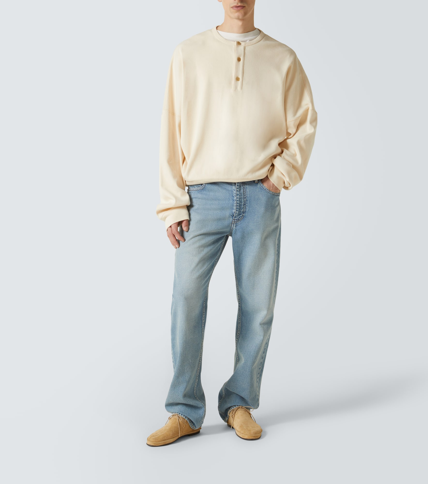 Greto cotton Henley shirt - 2