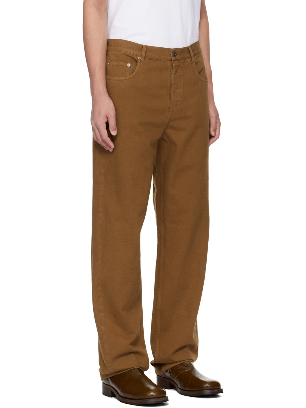 Brown Fairfax Jeans - 2