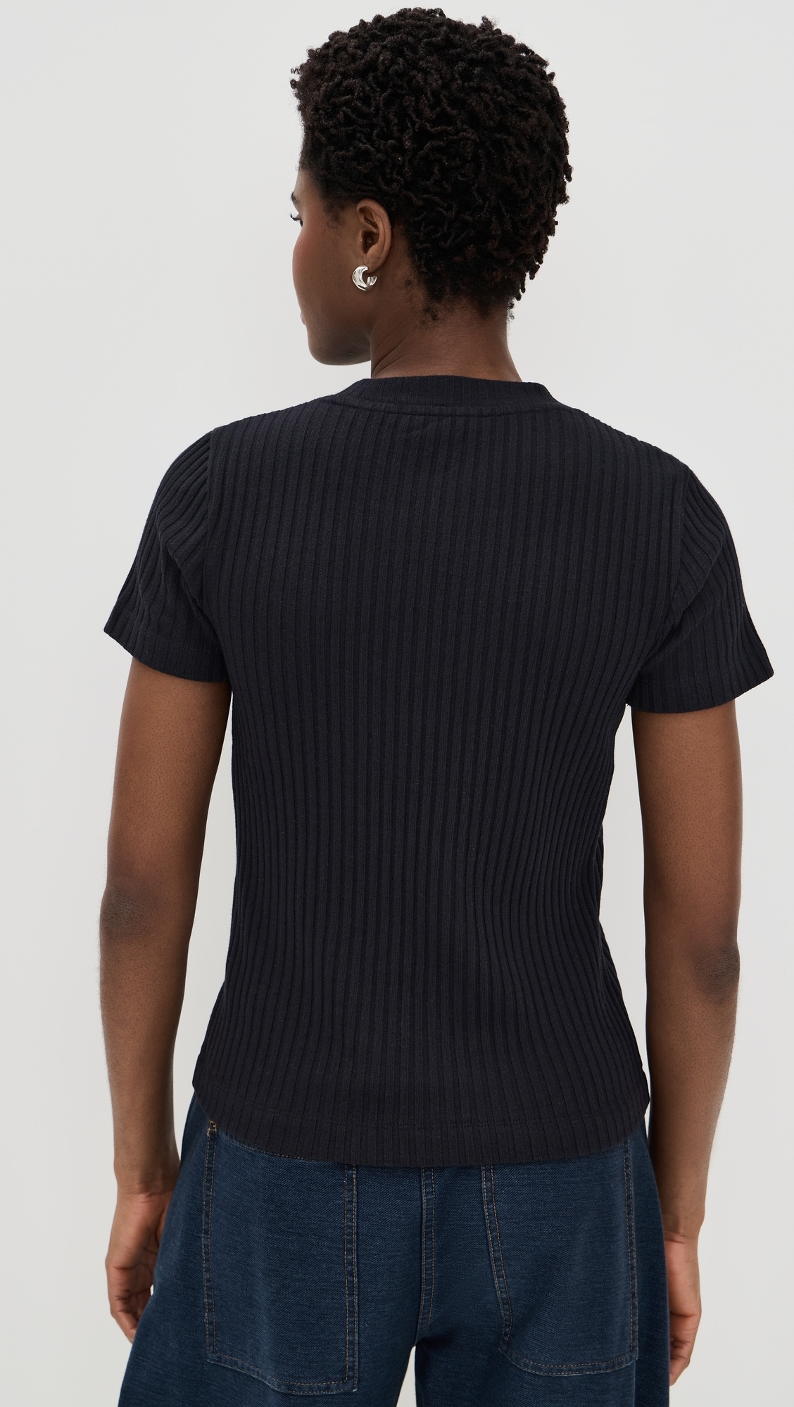 Rib Crew Neck - 2