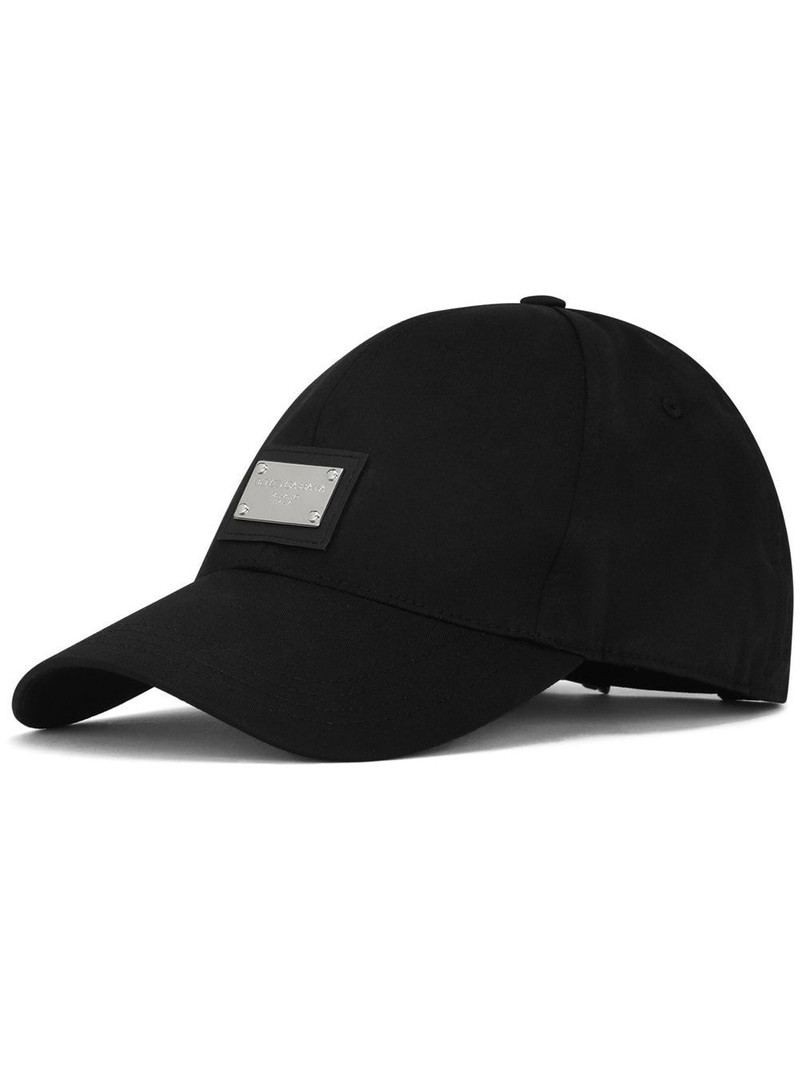 logo-tag baseball cap 1