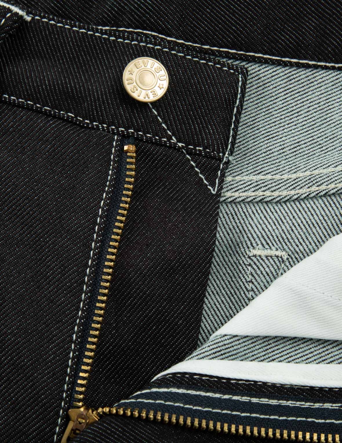 KAMON JACQUARD DAICOCK PRINT WIDE LEG JEANS - 10
