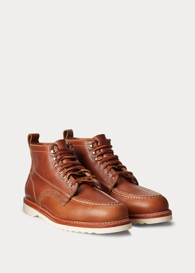 RRL by Ralph Lauren Leather Lace-Up Boot outlook