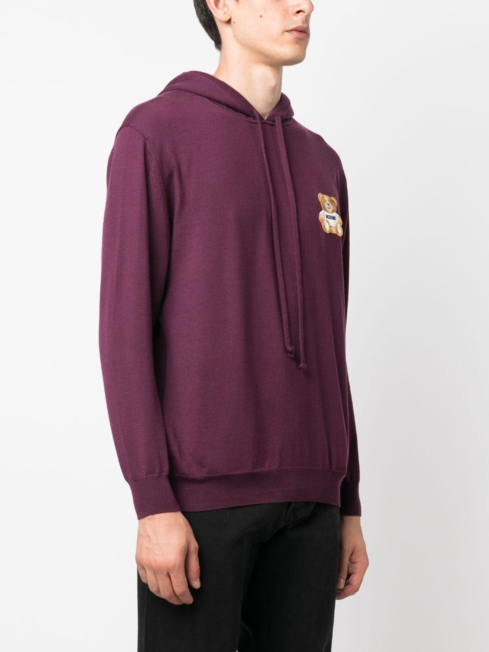 Teddy-Bear virgin-wool hoodie - 3