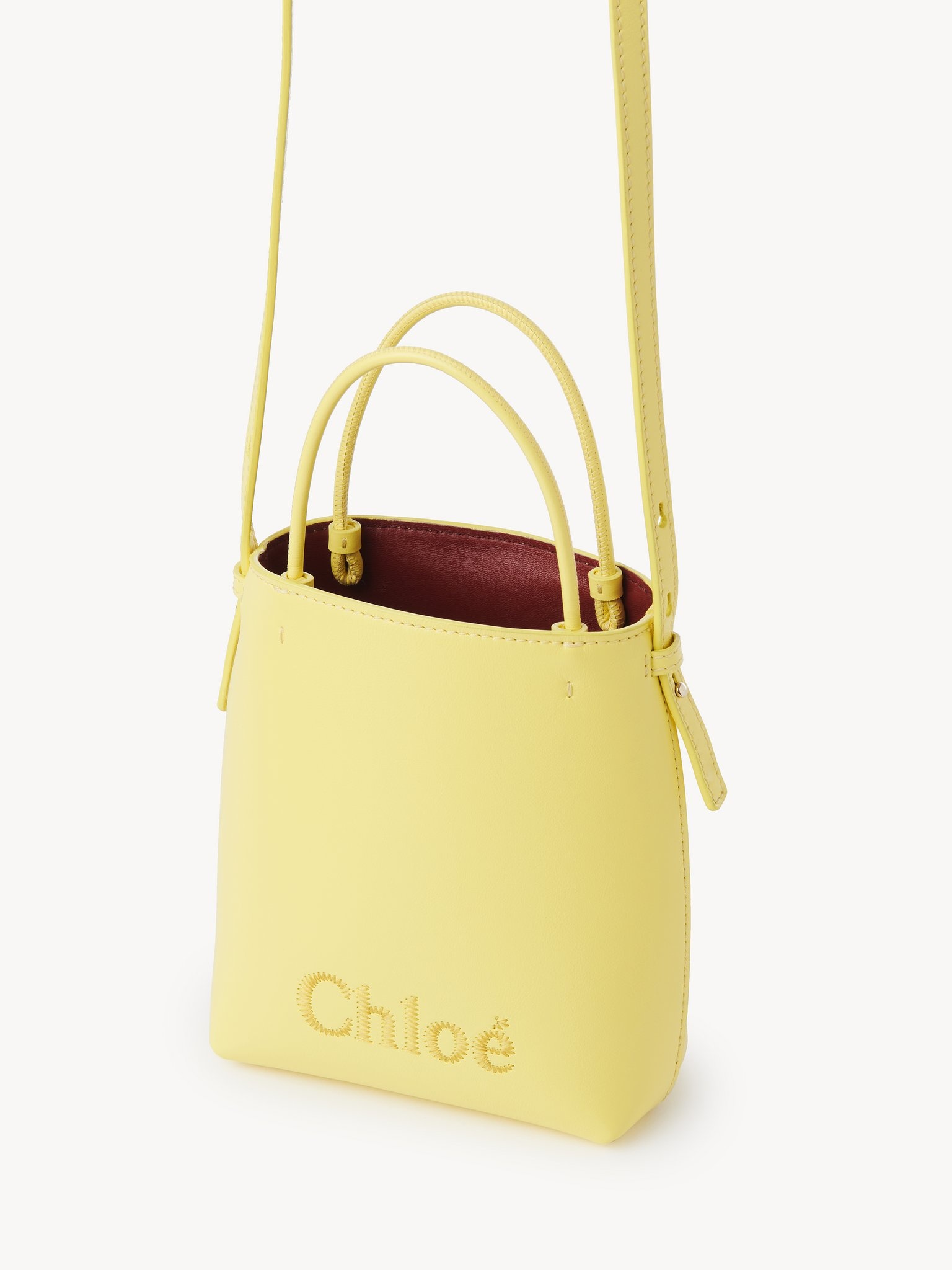 CHLOÉ SENSE MICRO TOTE BAG - 4