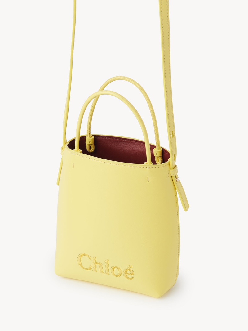 CHLOÉ SENSE MICRO TOTE BAG 4