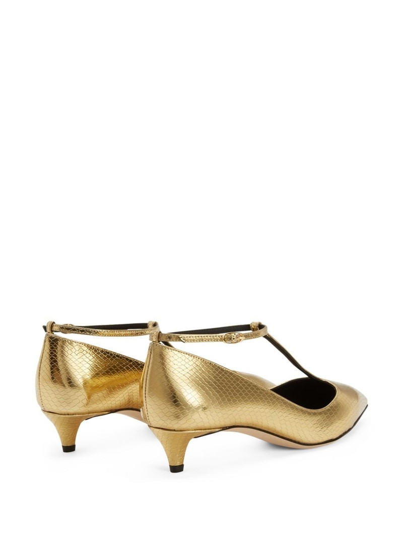 Olivia snakeskin-effect sandals 3