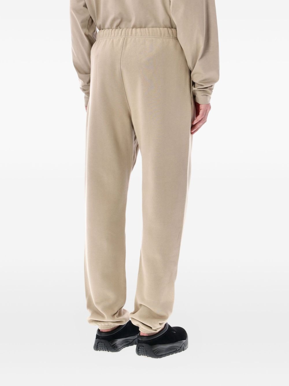 drawstring fleece track pants - 2
