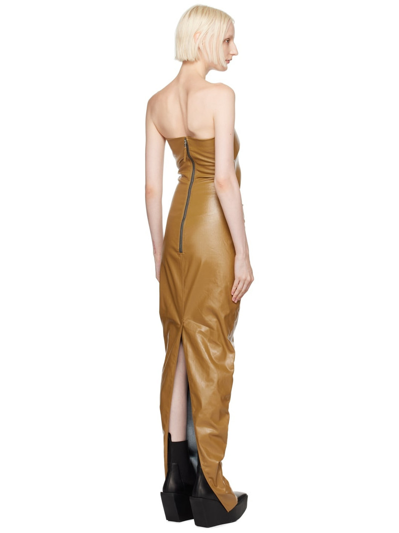 Tan Porterville Prong Denim Maxi Dress 3