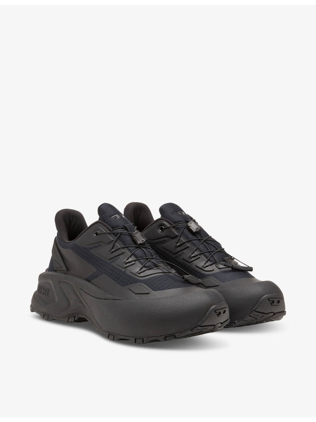 D-Cage Runner TPU-trimmed ripstop trainers - 3