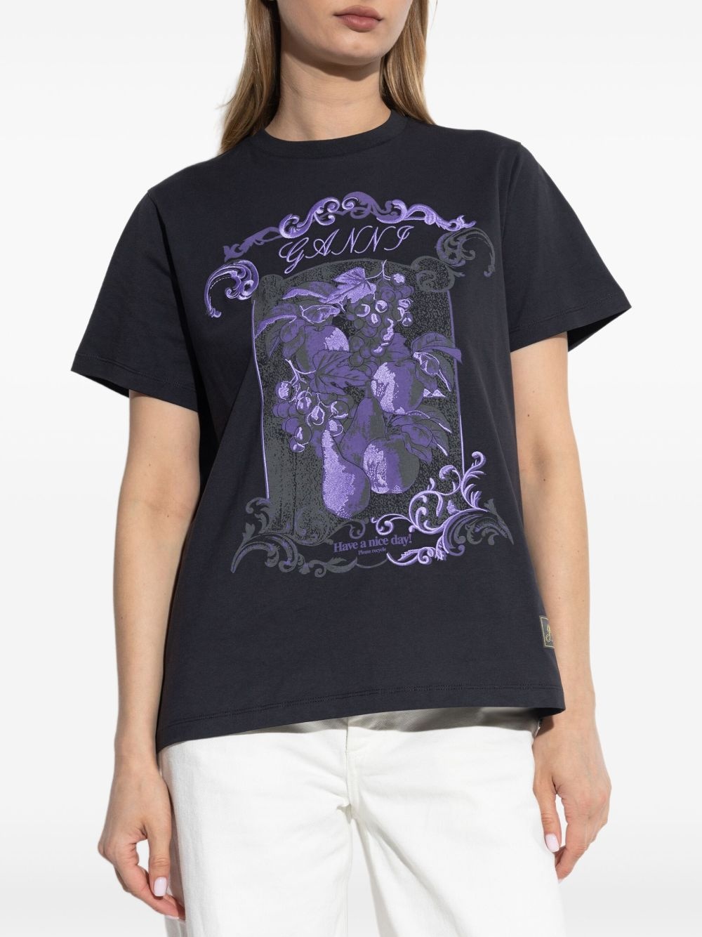 cotton T-shirt - 3
