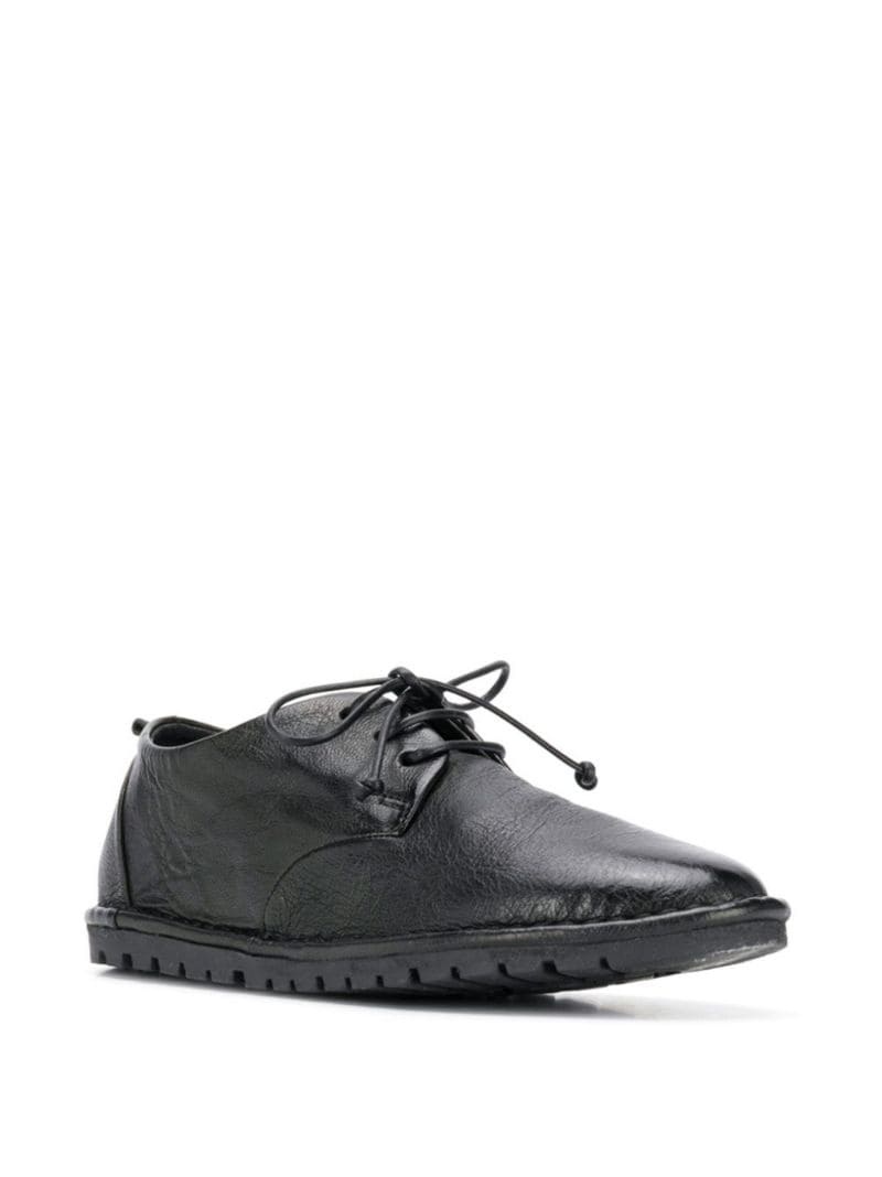 smooth lace-up shoes - 4