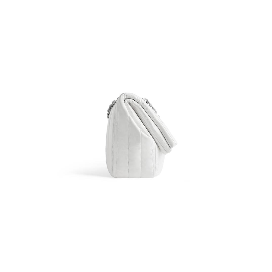 Balenciaga Women's Bb Soft Large Flap Bag - Optic White